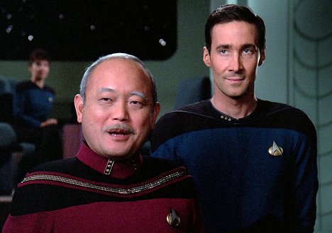 Clyde Kusatsu, Brian Brophy - Star Trek: The Next Generation - The Measure of a Man - Photos