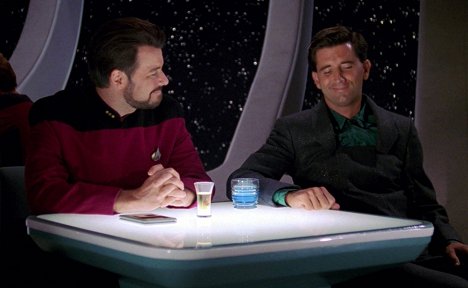 Jonathan Frakes, Matt McCoy - Star Trek: The Next Generation - The Price - Photos