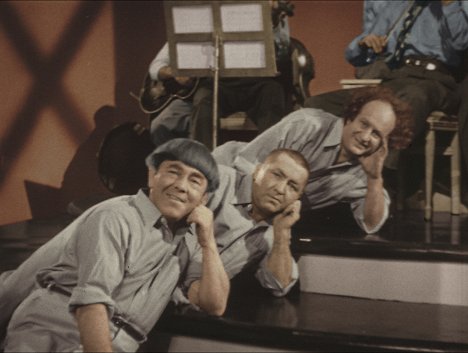 Moe Howard, Curly Howard, Larry Fine - Swing Parade of 1946 - Filmfotos