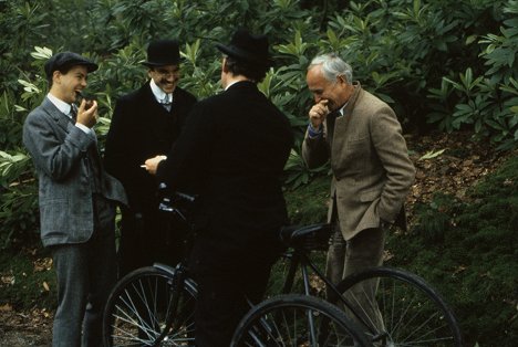 Daniel Day-Lewis, James Ivory - Chambre avec vue - Tournage