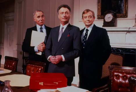Nigel Hawthorne, Paul Eddington, Derek Fowlds - Yes, Prime Minister - Filmfotos