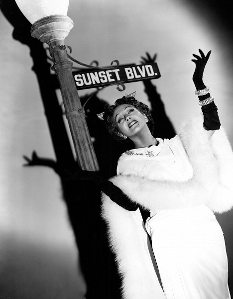 Gloria Swanson - Sunset Boulevard - Boulevard der Dämmerung - Werbefoto