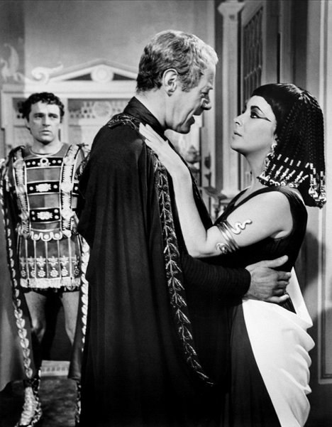 Richard Burton, Rex Harrison, Elizabeth Taylor - Kleopatra - Z filmu