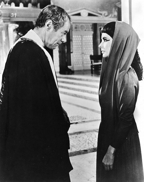 Rex Harrison, Elizabeth Taylor - Kleopatra - Z filmu