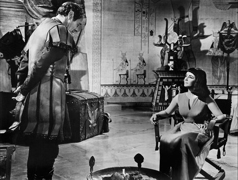 Rex Harrison, Elizabeth Taylor - Kleopátra - Filmfotók