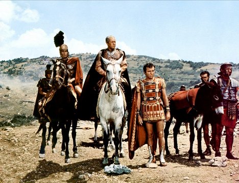 Rex Harrison, Richard Burton - Kleopatra - Z filmu