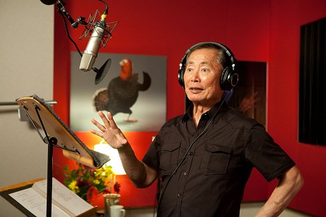 George Takei - Drôles de dindes - Tournage