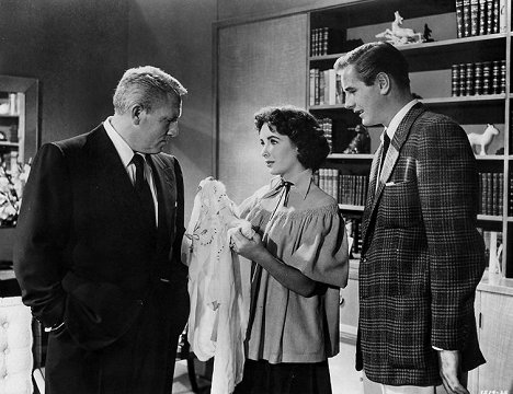 Spencer Tracy, Elizabeth Taylor, Don Taylor - Jak je těžké být dědečkem - Z filmu