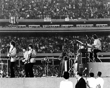 John Lennon, Paul McCartney, George Harrison, Ringo Starr - The Beatles at Shea Stadium - Filmfotos