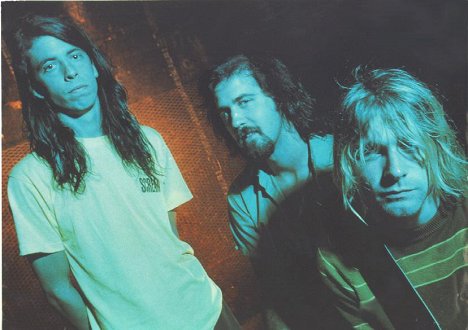 Dave Grohl, Krist Novoselic, Kurt Cobain - Nirvana: Smells Like Teen Spirit - Werbefoto