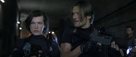 Milla Jovovich, Johann Urb - Resident Evil: Venganza - De la película