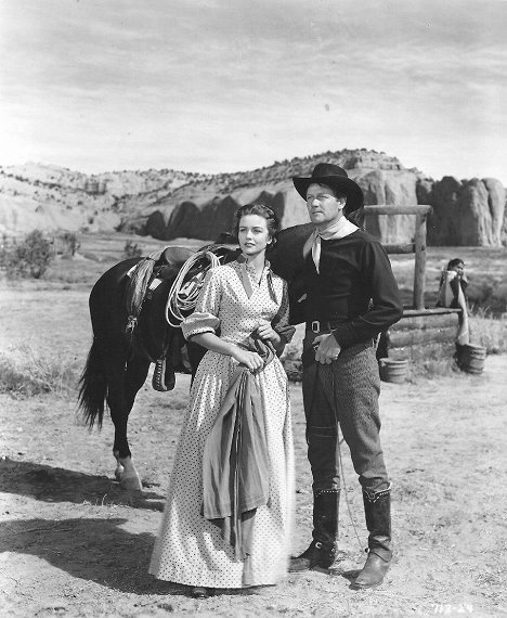 Dorothy Malone, Joel McCrea - Colorado Territory - De la película