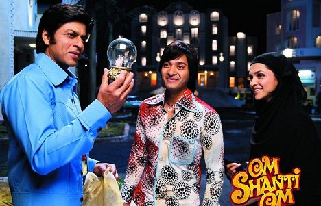 Shahrukh Khan, Shreyas Talpade, Deepika Padukone - Om Shanti Om - Lobbykaarten
