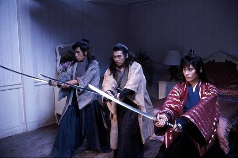 Yasuaki Kurata, Jang-Lee Hwang, Yukari Ōshima - The Millionaires' Express - Filmfotók