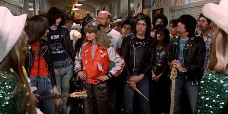 Johnny Ramone, Joey Ramone, P. J. Soles, Paul Bartel, Marky Ramone, Dee Dee Ramone - Rock 'n' Roll High School - Filmfotók