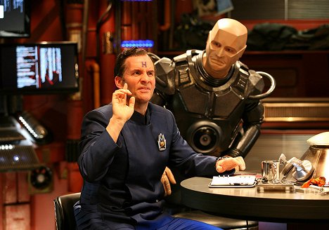 Chris Barrie, Robert Llewellyn - Red Dwarf - Season 10 - Photos