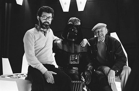 George Lucas, David Prowse, Irvin Kershner - Star Wars: A Birodalom visszavág - Forgatási fotók