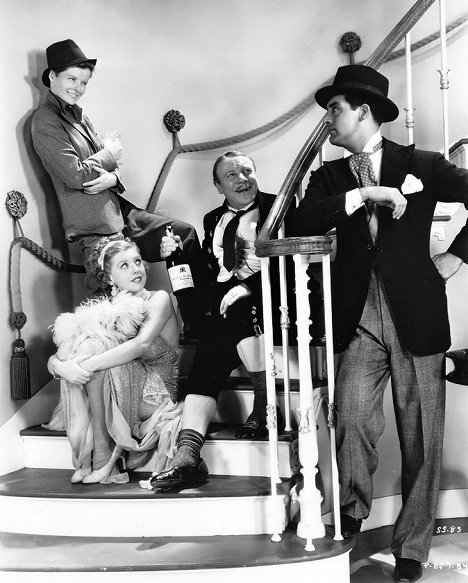 Katharine Hepburn, Natalie Paley, Edmund Gwenn, Cary Grant - La gran aventura de Silvia - De la película
