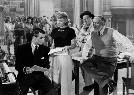 Cary Grant, Jane Wyman, Monty Woolley