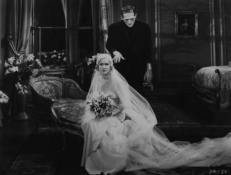 Mae Clarke, Boris Karloff - El doctor Frankenstein - De la película