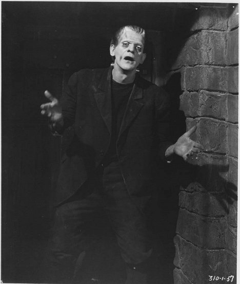 Boris Karloff - El doctor Frankenstein - De la película
