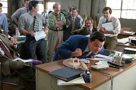 Kenneth Choi, Henry Zebrowski, P.J. Byrne, Ethan Suplee, Leonardo DiCaprio - The Wolf of Wall Street - Filmfotos
