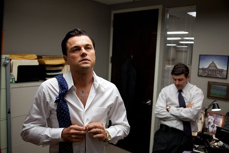 Leonardo DiCaprio, Kyle Chandler - El lobo de Wall Street - De la película