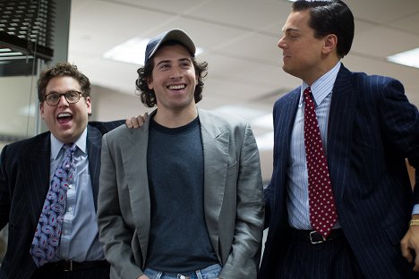 Jonah Hill, Jake Hoffman, Leonardo DiCaprio - A Wall Street farkasa - Filmfotók