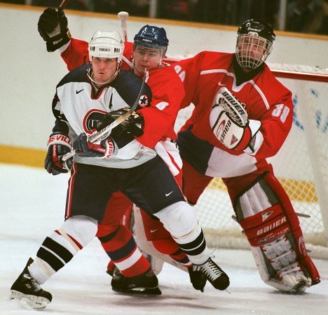 Jaroslav Špaček, Dominik Hašek - Nagano 1998 - hokejový turnaj století - Photos