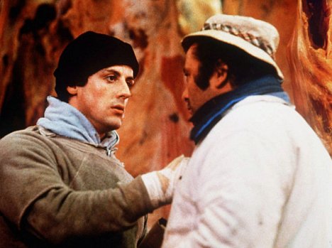 Sylvester Stallone, Burt Young - Rocky - Z filmu