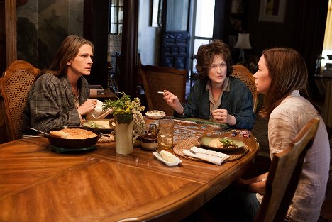 Julia Roberts, Meryl Streep, Julianne Nicholson - August: Osage County - Van film