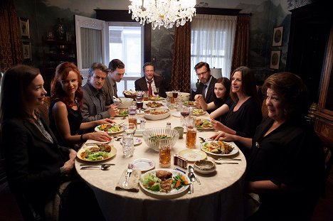 Julianne Nicholson, Juliette Lewis, Dermot Mulroney, Benedict Cumberbatch, Chris Cooper, Ewan McGregor, Abigail Breslin, Julia Roberts, Margo Martindale - Im August in Osage County - Filmfotos