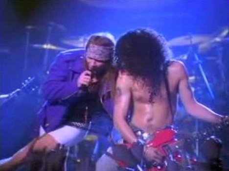 Axl Rose, Slash - Guns N' Roses - You Could Be Mine - Filmfotos