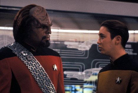 Michael Dorn, Wil Wheaton - Star Trek - Das nächste Jahrhundert - Parallelen - Filmfotos