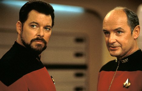 Jonathan Frakes, Terry O'Quinn - Star Trek: The Next Generation - The Pegasus - Photos