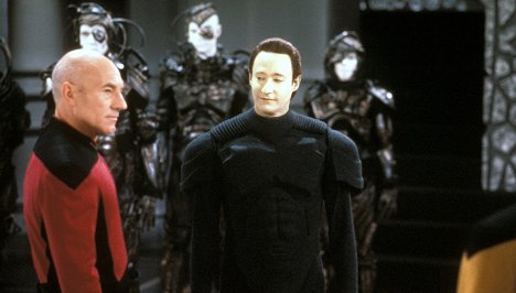 Patrick Stewart, Brent Spiner - Star Trek - Das nächste Jahrhundert - Angriff der Borg (2/2) - Filmfotos