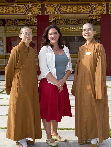 Bettany Hughes - Seven Wonders of the Buddhist World - Photos