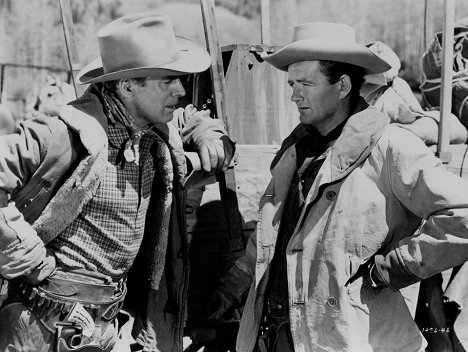 Burt Lancaster, Robert Walker - El valle de la venganza - De la película