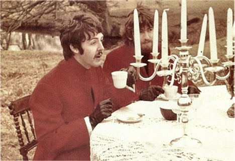 Paul McCartney, George Harrison - The Beatles: Penny Lane - Photos