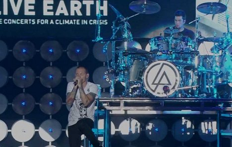 Chester Bennington, Rob Bourdon - Linkin Park: Live Earth - Van film