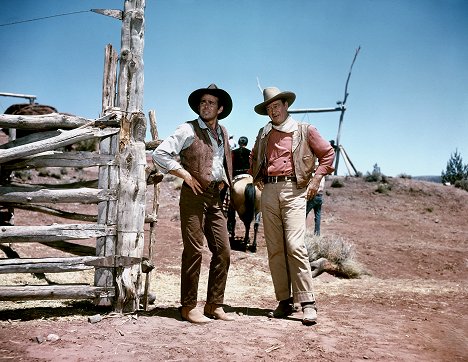 Stuart Whitman, John Wayne - Comancheros - Z filmu