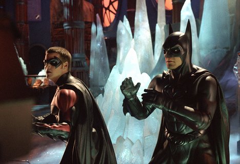 Chris O'Donnell, George Clooney - Batman & Robin - Filmfotos