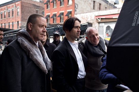 Russell Crowe, Colin Farrell, Akiva Goldsman - Un amour d´hiver - Tournage