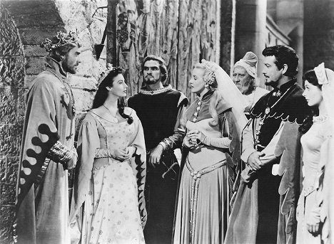 Mel Ferrer, Ava Gardner, Stanley Baker, Anne Crawford, Robert Taylor - Los caballeros del rey Arturo - De la película