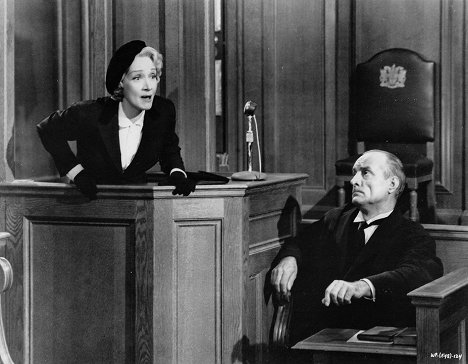Marlene Dietrich, John Williams - Svědek obžaloby - Z filmu