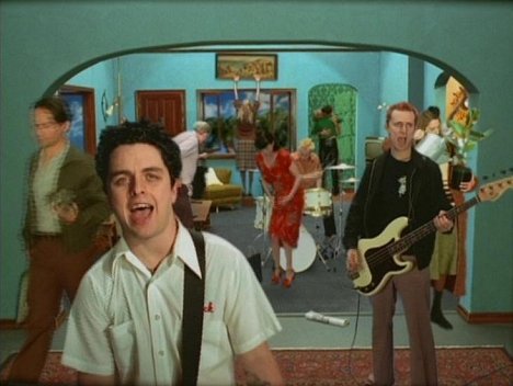 Billie Joe Armstrong, Tre Cool, Mike Dirnt - Green Day - Redundant - Film