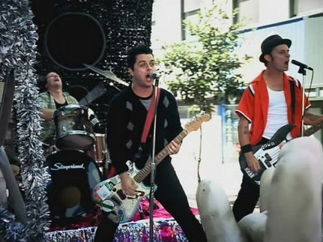 Tre Cool, Billie Joe Armstrong, Mike Dirnt - Green Day - Minority - Z filmu