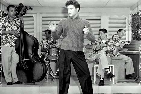 Bill Black, D. J. Fontana, Elvis Presley, Scotty Moore, Mike Stoller - Börtönrock - Filmfotók