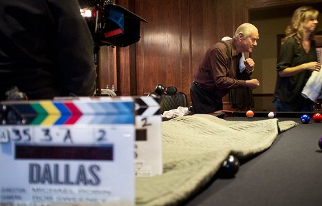 Larry Hagman - Dallas - Z natáčení