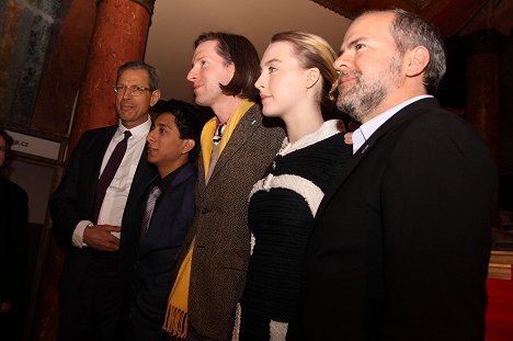 Jeff Goldblum, Tony Revolori, Wes Anderson, Saoirse Ronan - Grandhotel Budapešť - Z akcií
